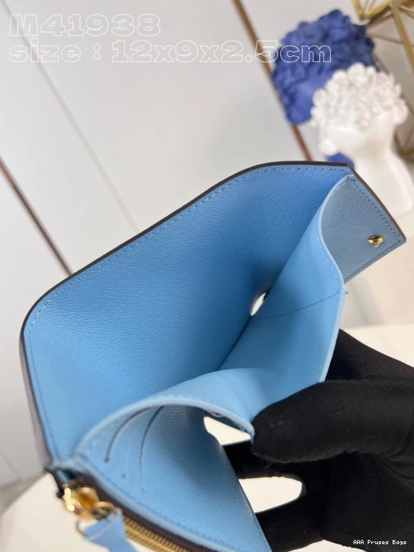 AAA Pruses Bags WALLET-12*9.5*2.5 VUITTON LOUIS cm VICTORINE 0817